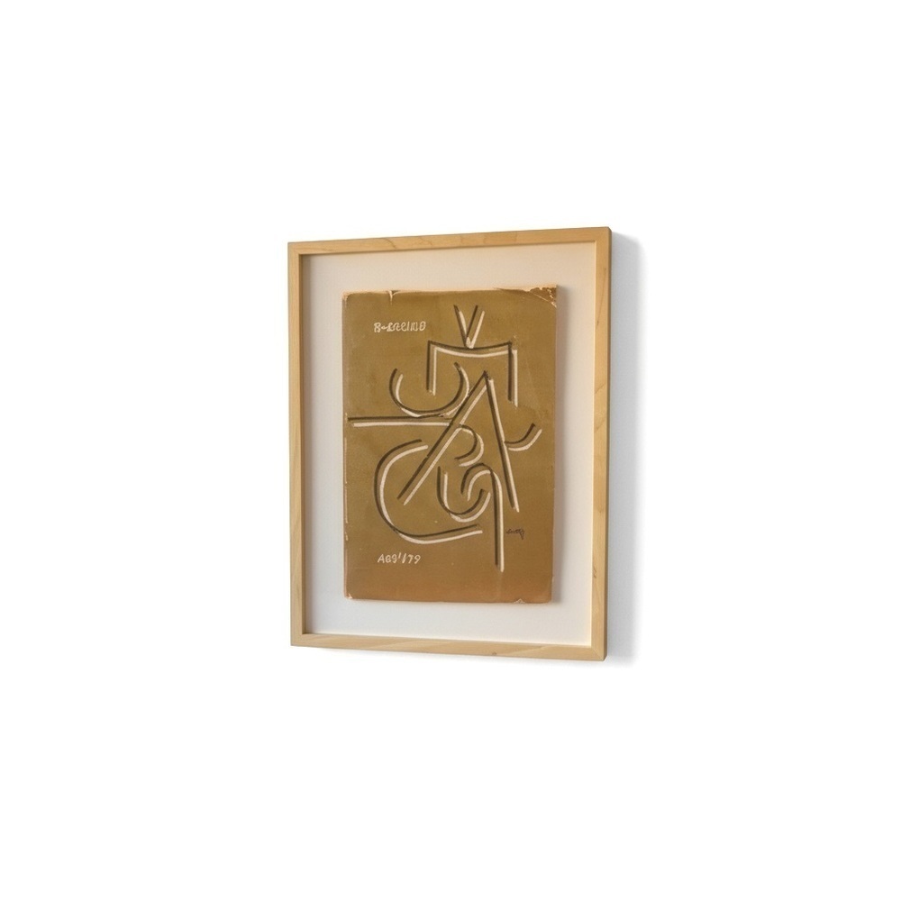 FRAMED WALL ART 'Nausea' by Jean-Paul Sartre Book Cover Art Print wood decor